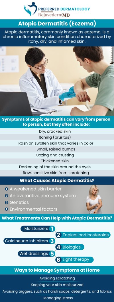 Dr. Matthew Barrows works closely with patients at Preferred Dermatology to design targeted eczema treatments. Combining clinical expertise with personalized care, he helps patients improve skin texture, reduce discomfort, and restore confidence in their skin. For more information, contact us or book an appointment. We are conveniently located at 2548 Lillian Miller Pkwy Suite 100 & Suite 120, Denton, TX 76210. Dr. Matthew Barrows works closely with patients at Preferred Dermatology to design targeted eczema treatments. Combining clinical expertise with personalized care, he helps patients improve skin texture, reduce discomfort, and restore confidence in their skin. For more information, contact us or book an appointment. We are conveniently located at 2548 Lillian Miller Pkwy Suite 100 & Suite 120, Denton, TX 76210.