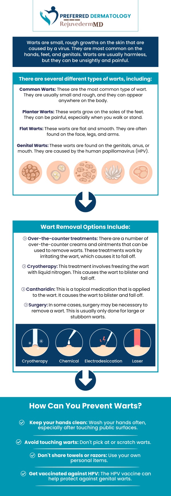 Discover why professional treatment is the most effective way to remove stubborn warts at Preferred Dermatology with clients and Dr. Matthew Barrows. He provides clients with precise, safe, and customized wart removal solutions, ensuring minimal discomfort and long-lasting results. At Preferred Dermatology, each client receives expert care tailored to their skin type and needs, helping them achieve smoother, healthier skin while preventing recurrence. For more information, contact us or book an appointment. We are conveniently located at 2100 W White St, Suite 120, Anna, TX 75409.
